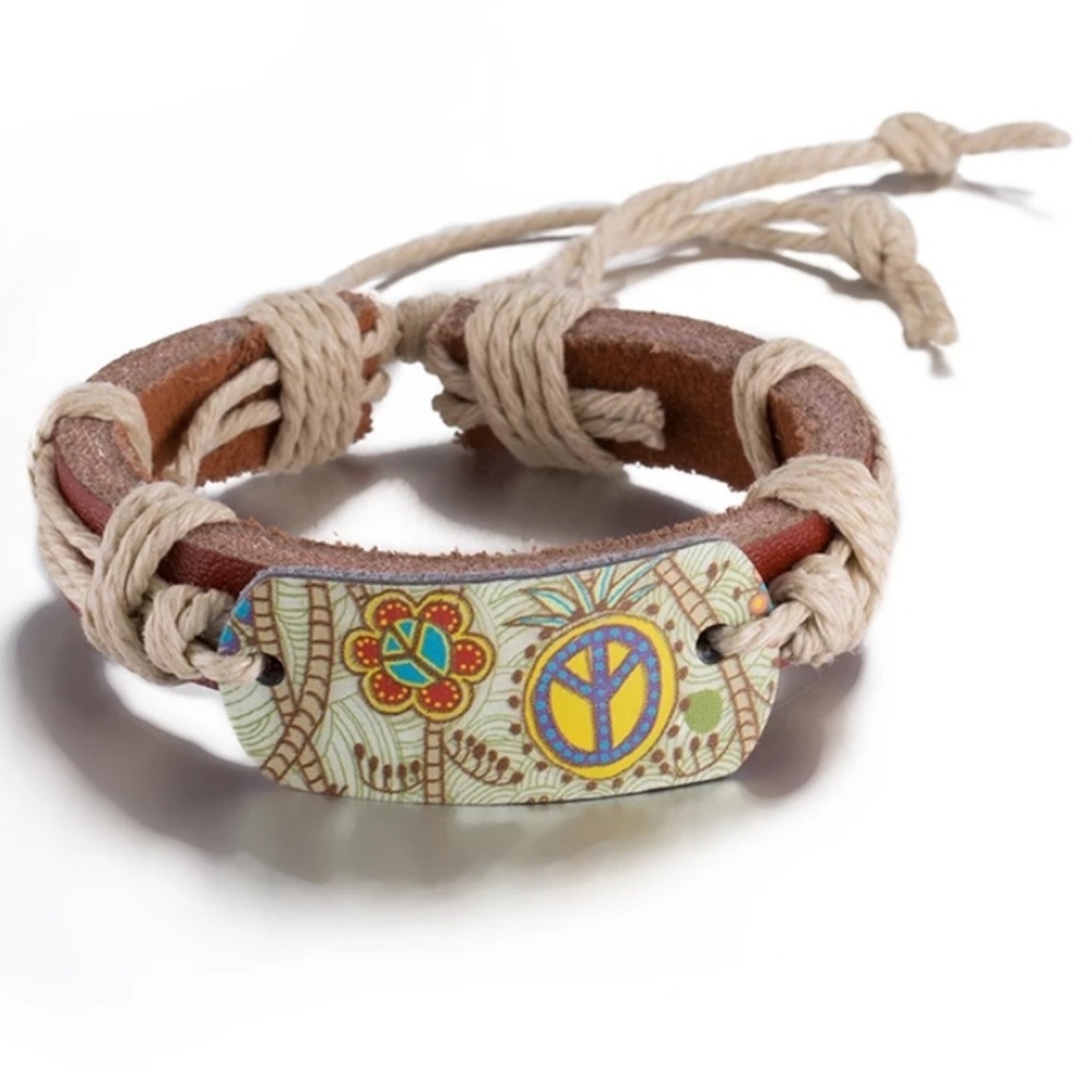 Hippie Love Piece Free Spirited Vegan Leather - Picture 4 of 5